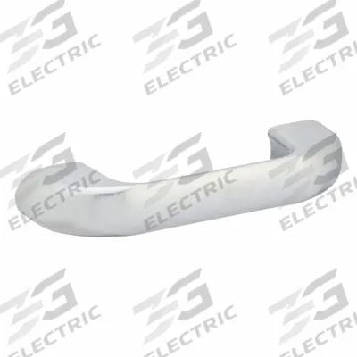 ASI GLOBAL PARTITIONS Door Pull: Zinc, Bright, 1 in Overall Ht - Door Handles & Pulls for Bathroom Partitions