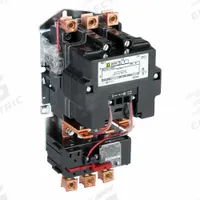 SQUARE D NEMA Magnetic Motor Starter: Non-Reversing, 3 Poles, NEMA Size 4, 135 A, 120V AC Coil (MPN 8536SFO1V02H30S). Key specifications — Brand: SQUARE D; Coil Voltage: 110/120V AC; Phase: Three; Operator: None; Terminal Connection Type: Screw Clamp Terminals; Includes Pilot Light: No; Operator Controls: None; Auxiliary Contacts Included: No Auxiliary Contacts Included.
