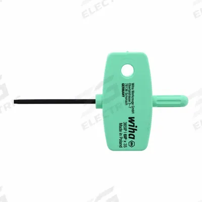 WIHA Torx and Torx Plus Keys: 10 Tips, Torx Plus, IP6 Tip Size, Black Oxide - Rapid-Twist Torx & Torx Plus Keys