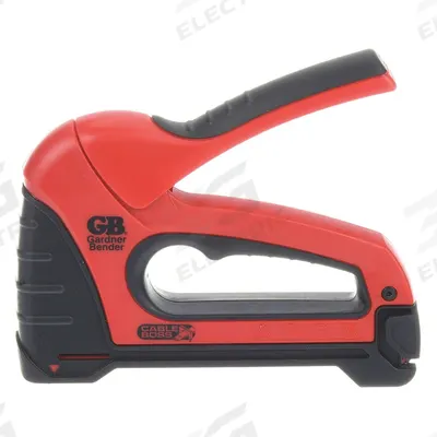 GARDNER BENDER Wire and Cable Staple Gun: 4 1/2 in Overall Lg, For 1/4 in Staple Leg Lg - Wire & Cable Staple Guns