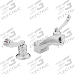 MOEN Low Arc Bathroom Faucet: M-Dura, Brass, Chrome Finish, 1.2 gpm Flow Rate, Widespread, Arc, IPS (MPN 8228F12). Key specifications — Brand: MOEN; Series: M-Dura.