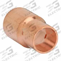 NIBCO Solder Pressure Fitting Reducers: 1/2 in CTS, FTG, Wrot Copper (MPN 9008101)