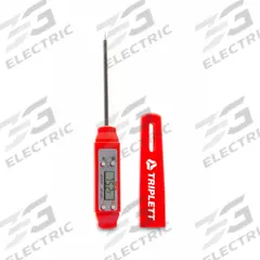 TRIPLETT Digital Thermometer: -58°F to 572°F /-50°C to 300°C, ±1.8°F/1°C/±3.6°F/2°C, 0.1°F /0.1°C (MPN TMP10). Key specifications — Brand: TRIPLETT; Accuracy: ±1.8 °F/1 °C.