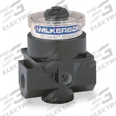 WILKERSON Compressed Air Regulator: Zinc, 3/4 in NPT, 220 cfm, 300 psi Max Op Pressure, Nonrising (MPN R21-06-000). Key specifications — attr111664: No; attr111400: R21; attr111627: WILKERSON.