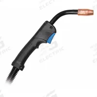 MILLER ELECTRIC MIG Gun: M-100, 100 A, 0.035 in, 10 ft, Miller-Compatible (MPN 248282). Key specifications — For Rear Connection Type: Miller-Compatible; Contact Tip Series: M-Series; MIG Gun Model: 248282; For Gas Type: CO2 (Carbon Dioxide).