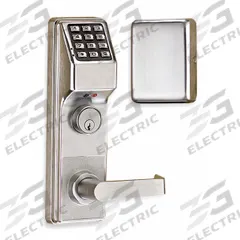 TRILOGY BY ALARM LOCK Electronic Keyless Lock: Proximity and Keypad, Chrome (MPN ETPDLS1G/26DY71). Key specifications — Product Type: Electronic Keyless Lock; Manufacturer Part Number: ETPDLS1G/26DY71; Access Method: Proximity and Keypad; Key Override Options: Schlage C Keyway.