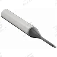 OSG Ball End Mill: Carbide, WXL Coated, 2 Flute, 3/32" Mill Dia, 3/32" LOC, 2-1/2" OAL (MPN 36900911)