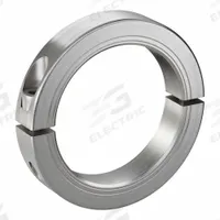 RULAND MANUFACTURING Shaft Collar: 2-Piece, Metric, Round, Clamp-On, 75 mm Bore Dia, 19 mm Collar Wd (MPN MSP-75-SS). Key specifications — attr671628: RULAND MANUFACTURING.