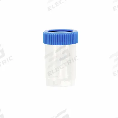 APPROVED VENDOR 20 mL Vials with Caps: Sample, PPCO, 20 mL, Lavender, 28 mm Body Dia - Plastic Lab Vials