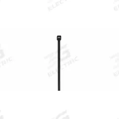GRAINGER Cable Tie: 12 in Nominal Lg, 3 1/4 in Nominal Max. Bundle Dia., 0.19 in Wd, Black, 100 PK (MPN 911ZD9). Key specifications — Outdoor Use: Yes; Color: Black.