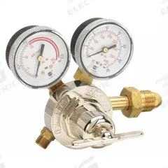 SMITH EQUIPMENT Gas Regulator: Single Stage, CGA 510 Inlet, 9/16"-18 M LH Outlet, 15 psig, Acetylene (MPN 30-15-510). Key specifications — Brand: SMITH EQUIPMENT; Manufacturer Part Number: 30-15-510; Diaphragm Material: Neoprene; Outlet Connection: 9/16"-18 M LH; Inlet Connection: CGA 510.