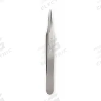 EREM Tweezers: Stainless Steel, Point, Straight Tip, 0.48 mm Tip Thick (MPN 2SASL). Key specifications — attr1002355: Stainless Steel; attr1002345: EREM; attr1002348: Stainless Steel; attr1002358: Smooth; attr1002361: 2-SASL; attr1024781: Standard.