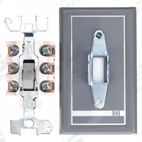SQUARE D Manual Motor Switch: 3 Poles, 30 A, 1 NEMA Rating, Painted Steel Enclosure (MPN 2510KF2). Key specifications — Brand: SQUARE D; Maximum Voltage Rating: 230V DC; Mounting Style: Flush; Pilot Light: Not Included; Enclosure Material: Painted Steel.