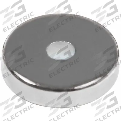 MAG-MATE Rare Earth Magnet: Neodymium, 1/4 in Outside Dia, 0.06 in Thick, Ring Magnet - Ring Rare Earth Magnets