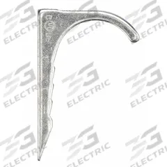 APPROVED VENDOR Nail Strap: Steel, Zinc Plated, 3/4 in Trade Size / Wire Range (MPN 3LR59). Key specifications — attr25852: Steel; attr29127: Zinc Plated; attr29123: Gray; attr88172: APPROVED VENDOR.