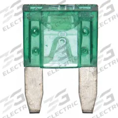 BUSSMANN Automotive Fuse: ATM Series, Fast-Acting, 30 A, 32 V DC, Indicating, 2 PK (MPN BP/ATM-30ID). Key specifications — Series: ATM; Brand: BUSSMANN; Fuse Profile: Standard Profile.