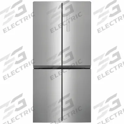 FRIGIDAIRE French Door Refrigerator: Stainless Steel, 17.4 cu ft Total Capacity - French Door Refrigerators