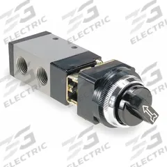 ARO Manual Air Control Valve: MaxAir, Three-Way / Two-Position, Knob, Black, 26 scfm Flow Rate - Max (MPN M252LS-10). Key specifications — attr1092903: Black; attr1086905: Manual Return; attr1086907: MaxAir; attr1086914: Normally Open/Normally Closed; attr1086904: Manual Air Control Valve; attr1086871: M252LS-10.
