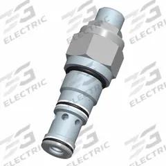 BUCHER HYDRAULICS Cartridge Valve: Screw-In, Screwdriver Adjustment, C12-25 Valve Cavity Size, CBPA (MPN CBPA-12-N-S-0-40). Key specifications — attr1012059: CBPA-12-N-S-0-40; attr1250696: CBPA; attr1011660: Nitrile; attr1011632: Screwdriver; attr1011635: BUCHER HYDRAULICS; attr1011644: C12-25.