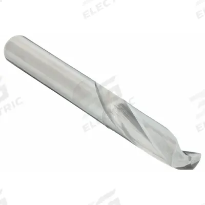 OSG Jobber Length Drill Bit: 8.5 mm, 135° 4-Facet Point, Solid Carbide - Solid Carbide Jobber-Length Drill Bits for Horizontal Drilling
