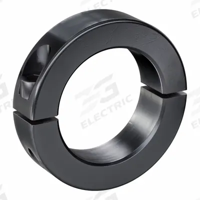 RULAND MANUFACTURING Shaft Collar: 2-Piece, Metric, Round, Clamp-On, 40 mm Bore Dia - Steel Shaft Collars