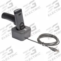 BRADY Barcode Scanner: Hospitality/Industrial/Retail, Cordless Barcode Label Scanner, 176516. Key specifications — Includes: Charging Station with Desktop Mount; Scanner Cable Required: Scanner Cable Not Required; Brand: BRADY; Connection Type: Wireless; Color: Dark Gray; Image Scan Type: 2D Scanner.