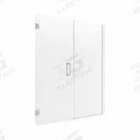 FOREMOST Shower Door: 58 1/2 in Min. Door Wd, 60 in Max. Door Wd, 74 in Overall Ht, Frameless (MPN MRHG6074-CL-BN). Key specifications — Brand: FOREMOST; Door Frame Finish: Brushed Nickel.