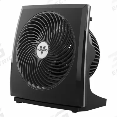 VORNADO Circulating Fan: 7 1/4 in Blade Dia, Non-Oscillating, 3 Speeds, 10 5/16 in Ht - Office Floor Fans