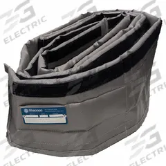 SHANNON INSULTECH Thermal Blanket: For 1 in to 16 ft Circumference, Fiberglass, 4 in Cover Wd, Blue (MPN IBT-UVN-PIPEWRAP-16). Key specifications — Color: Blue; Cover Type: Thermal Blanket; Fastening System: Hook and Loop; For Valve Type: Universal; Jacket Material: Silicone Coated Fiberglass Cloth; Brand: SHANNON INSULTECH; For Fitting Type: Fittings.