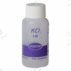 HACH Filling Solution: 125 mL Volume, Liquid, 3 M, Bottle, Solution, LZW9510.99, 1. Key specifications — Brand: HACH; Chemical Family Type: Solution; Concentration: 3 M; Container Type: Bottle; Form: Liquid; Manufacturer Part Number: LZW9510.99; Product Type: Filling Solution.