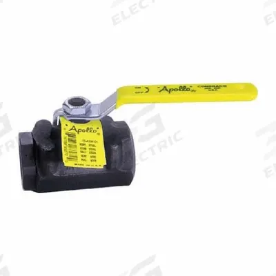 APOLLO Manual Two-Way Ball Valve: 2 in, Carbon Steel, Straight, FNPT x FNPT - Carbon Steel Ball Valves