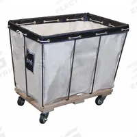 ROYAL BASKET TRUCKS Basket Truck: 14.9 cu ft, 600 lb, 36 in L x 26 in W x 27 1/2 in H, White, Wood (MPN G12-CCX-KDA-3UNN). Key specifications — Brand: ROYAL BASKET TRUCKS; Liner Color: White; Caster/Wheel Configuration: (4) Swivel; Assembled/Unassembled: Unassembled.