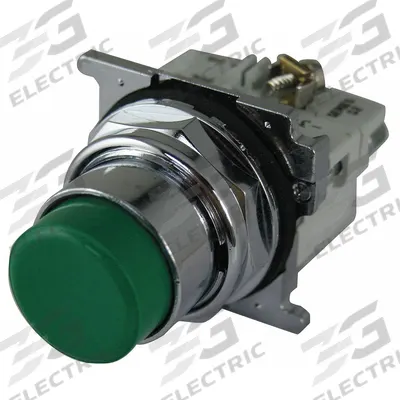 EATON Extended Push Button Operator: Non-Illuminated, Extended Profile, Metallic - Extended-Length Push Buttons