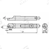 WIDIA Indexable Boring Bar: GSBIW25043R (MPN 2828161). Key specifications — attr257292: GSBIW25043R.