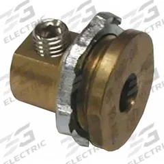 Enclosure Grounding and Bonding Connector: Brass (MPN MC-050). Key specifications — Material: Brass; For Use With: Enclosures; Brand: BRIDGEPORT FITTINGS.