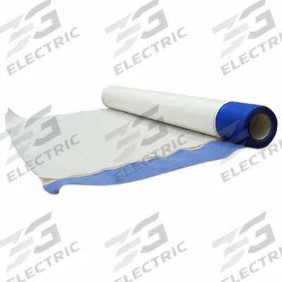 AMERICOVER Static Construction Film: Light Duty, 2 mil Thick, 10 ft Wd, 100 ft Lg - Tape & Drape Wall Barrier Films