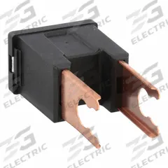 BUSSMANN Automotive Fuse: FLM Series, Black, Male, Cartridge, Fast-Acting, 80 A, 32 V DC (MPN FLM-80). Key specifications — Series: FLM; Brand: BUSSMANN.