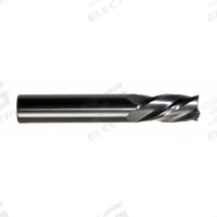 CLEVELAND Square End Mill: Carbide, 4 Flute, 2 mm Mill Dia, 5.18 mm LOC, 40 mm OAL (MPN C98217)