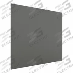 HADRIAN Partition Panel: Stainless Steel, Powder-Coated, Slate, 58 in Ht, 59 in Wd, 1 in Thick (MPN 530059-621). Key specifications — Door Swing: Left Hand In/Right Hand Out; Brand: HADRIAN; Color: Slate; Finish/Texture: Powder-Coated.