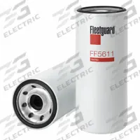 FLEETGUARD Automotive Fuel Filter: Spin-On, 15 1/4 in Overall Lg, 4 3/4 in Outside Dia, Cellulose (MPN FF5611). Key specifications — attr1137520: BF7948; attr1137521: FF5611; attr434022: FLEETGUARD; attr427730: Cellulose; attr1017113: Komatsu.