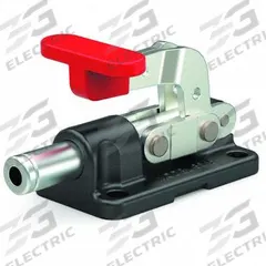 DE-STA-CO Straight Line Clamp: Flange Base Mounting, Std Horizontal Handle, 0.71 in Arm Lg, 1/4-20 (MPN 6015). Key specifications — attr668705: 1/4-20; attr668707: 205203; attr668201: DE-STA-CO.
