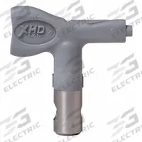 GRACO Airless Spray Gun Tip: Tips for Airless Spray Guns, Airless Spray Gun Tip, 0.011 in Tip Size (MPN XHD211). Key specifications — Product Type: Airless Spray Gun Tip; Compatible with Manufacturer Model Number: XHD001; Brand: GRACO; Color: Gray; Compatible with Series: XHF; Product Grouping: Tips for Airless Spray Guns.