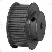 DAYTON Timing Pulley: Curvilinear, Fixed, For 15 mm Belt Wd, 28 Teeth, 5 mm Pitch, Aluminum (MPN 28-5M15-6FA3). Key specifications — Brand: DAYTON; Finish: Clear Anodized; For Belt Series: Powerhouse®.
