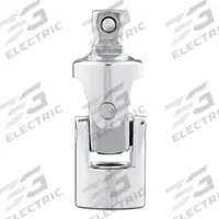 MILWAUKEE Universal Joint 1/4in: 1/4 in Input Drive Size, 1/4 in Output Drive Size, Square, Chrome (MPN 42-04-9106). Key specifications — attr1205012: Chrome; attr1205008: MILWAUKEE; attr1205010: Square.