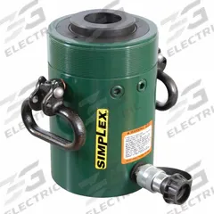SIMPLEX Hollow Cylinder: 100 ton Nominal Capacity, 3 in Nominal Stroke Lg, 3.11 in, Single Acting (MPN RC1003A). Key specifications — attr1099385: 3.11 in.