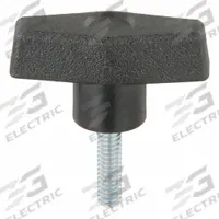 INNOVATIVE COMPONENTS Hand Knob: T, Plastic w/ Steel Thread, 1/4"-20 Thread, 1 in Thread Lg (MPN GN4C1000T5---21). Key specifications — Brand: INNOVATIVE COMPONENTS.