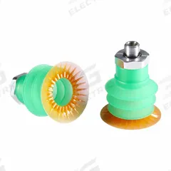 SCHMALZ Vacuum Pad Assembly: Multi-Bellows, 3.5 Folds, G1/4 in Vacuum Port, 54.5 mm Pad Dia, 30/55A (MPN 10.01.06.05605). Key specifications — attr1019136: 10.01.06.05605; attr1019138: SCHMALZ; attr1019139: 30/55A.