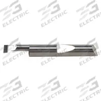 MICRO-QUIK Boring Bar: Boring, 1/4 in Shank Dia., Bright (Uncoated), 0.0550 in Center to Cutting Tip (MPN QBB-1801250)