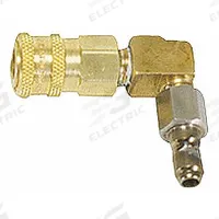 SPEEDCLEAN Quick Disconnect Adapter: 0.5 gpm Flow, Brass, Compatible with Sku 52WX07 (MPN CJ-QDN-90). Key specifications — Brand: SPEEDCLEAN; Includes: Quick-Connect Fittings; Compatible Grainger Part Number: 52WX07; Compatible Manufacturer Model Number: CJ-200E; Material: Brass; Product Type: Quick Disconnect Adapter.