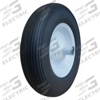 HI-RUN Wheelbarrow Tire: 4.80/4.00-8 Tire Size, Mfr Part # CT1001 - Wheelbarrow Tires